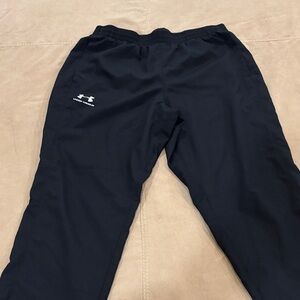 Under Armour Black Athletic Pants with Logo